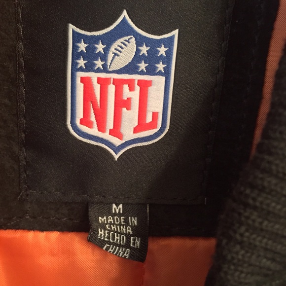 Mens Cincinnati Faux Suede Bomber Jacket Size: M - Picture 3 of 6